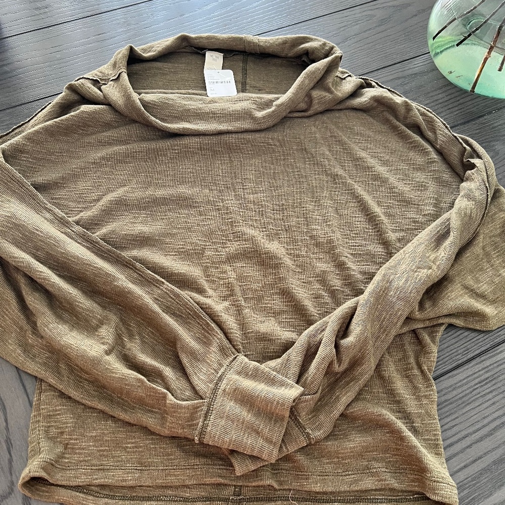 Free people off the shoulder tunic.